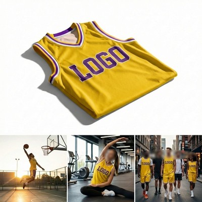 Performance Personalized Basketball Jersey (Full Color Dye Sublimated)